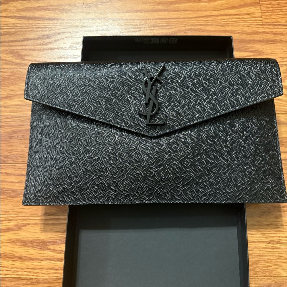 Yves Saint Laurent Black Clutch